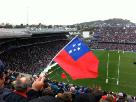 The Samoan national anthem gets us all going.